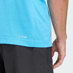 Camiseta adidas Workout Essentials Feelready Masculina - Foto 6