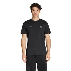 Camiseta adidas Football Slogan Graphic Masculina - Foto 1