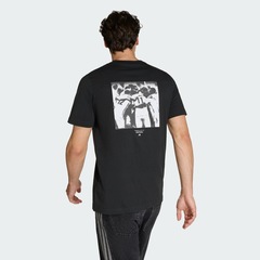 Camiseta adidas Football Slogan Graphic Masculina - Foto 3