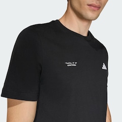 Camiseta adidas Football Slogan Graphic Masculina - Foto 5
