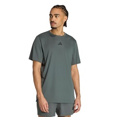 Camiseta adidas D4T PrimeLift 3-Stripes Masculina - Foto 1