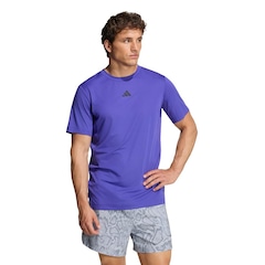 Camiseta adidas D4T PrimeLift 3-Stripes Masculina - Foto 1