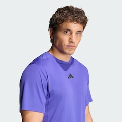 Camiseta adidas D4T PrimeLift 3-Stripes Masculina - Foto 5