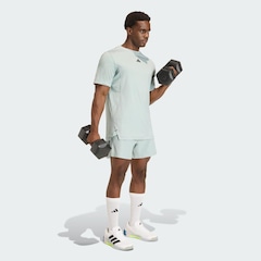 Camiseta adidas D4T PrimeLift 3-Stripes Masculina - Foto 4