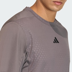 Camiseta adidas D4T PrimeLift 3-Stripes Masculina - Foto 5