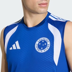Camiseta Regata adidas Treino Competition Cruzeiro 26/27 Masculina - Foto 5