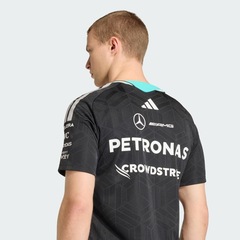 Camisa Authentic Mercedes - AMG Petronas Formula 1 Team Driver Masculina - Foto 6
