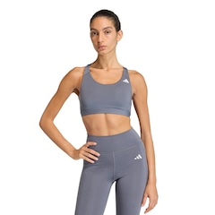Top Suporte Médio adidas Optime Essentials Workout Feminino - Foto 1