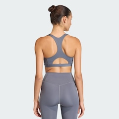Top Suporte Médio adidas Optime Essentials Workout Feminino - Foto 3