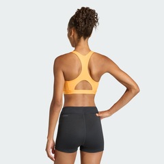 Top Suporte Médio adidas Optime Essentials Workout Feminino - Foto 3