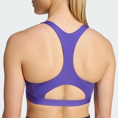 Top Suporte Médio adidas Optime Essentials Workout Feminino - Foto 6