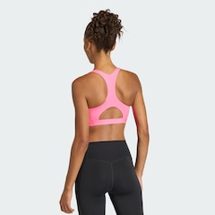 Top Suporte Médio adidas Optime Essentials Workout Feminino - Foto 3