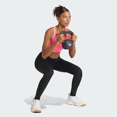 Top Suporte Médio adidas Optime Essentials Workout Feminino - Foto 4