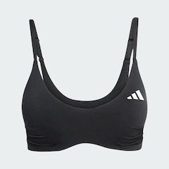 Top adidas Sustentação Leve Optime Essentials Workout Feminino - Foto 2
