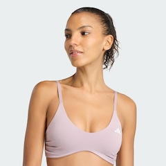 Top adidas Sustentação Leve Optime Essentials Workout Feminino - Foto 5