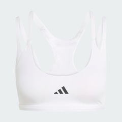 Top de suporte leve com alças finas adidas Optime Workout Feminino - Foto 2