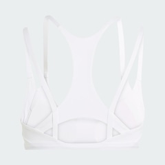 Top de suporte leve com alças finas adidas Optime Workout Feminino - Foto 6