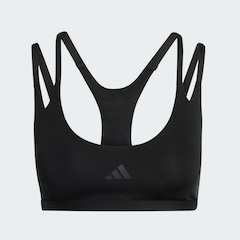 Top de suporte leve com alças finas adidas Optime Workout Feminino - Foto 2