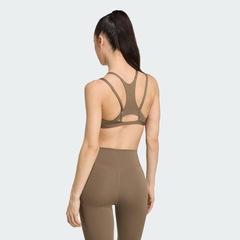 Top de suporte leve com alças finas adidas Optime Workout Feminino - Foto 3