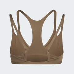 Top de suporte leve com alças finas adidas Optime Workout Feminino - Foto 7