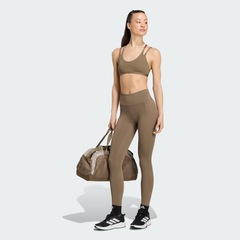 Top de suporte leve com alças finas adidas Optime Workout Feminino - Foto 8