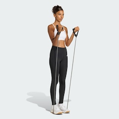 Top adidas Suporte Leve Optime Essentials Workout Feminino - Foto 4