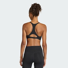 Top adidas Suporte Leve Optime Essentials Workout Feminino - Foto 3