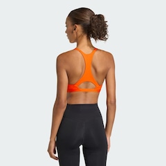 Top adidas Suporte Leve Optime Essentials Workout Feminino - Foto 3