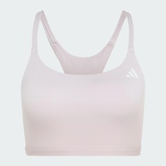 Top adidas Suporte Leve Optime Essentials Workout Feminino - Foto 2