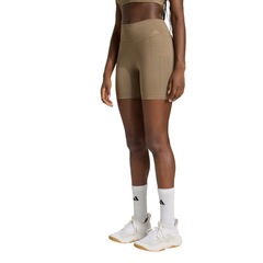 Short Legging adidas Optime Workout Três Listras Feminino - Foto 1