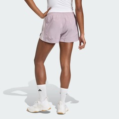 Short de Malha de Cintura Alta adidas Pacer Workout Feminino - Foto 3