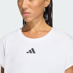Camiseta Regata adidas Cortada Boxy Power Workout Três Listras Feminina - Foto 5