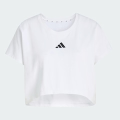 Camiseta Regata adidas Cortada Boxy Power Workout Três Listras Feminina - Foto 2