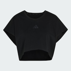 Camiseta Regata adidas Cortada Boxy Power Workout Três Listras Feminina - Foto 2