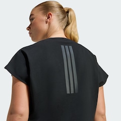 Camiseta Regata adidas Cortada Boxy Power Workout Três Listras Feminina - Foto 6