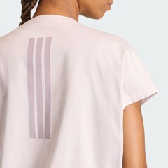 Camiseta Regata adidas Cortada Boxy Power Workout Três Listras Feminina - Foto 5