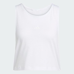 Camiseta Regata Cropped adidas Yoga Essentials Feminina - Foto 2