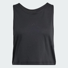 Camiseta Regata Cropped adidas Yoga Essentials Feminina - Foto 2