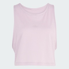 Camiseta Regata Cropped adidas Yoga Essentials Feminina - Foto 2