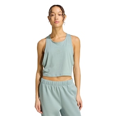 Camiseta Regata Cropped adidas Yoga Essentials Feminina - Foto 1