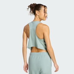 Camiseta Regata Cropped adidas Yoga Essentials Feminina - Foto 3