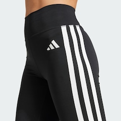 Calça Legging adidas Flare Optimé Essentials Três Listras Feminina - Foto 5