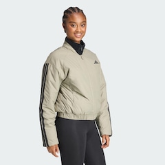 Jaqueta adidas Bomber Insulated Essentials CLIMAWARM Três Listras Feminina - Foto 4