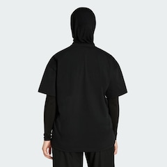 Camiseta adidas Oversized Logo Power Essentials Workout Feminino - Foto 3