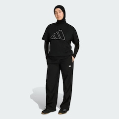Camiseta adidas Oversized Logo Power Essentials Workout Feminino - Foto 4
