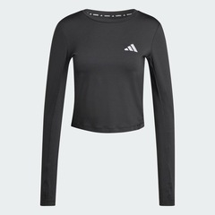 Camiseta adidas Manga Longa adi365 Running Essentials Feminina - Foto 2