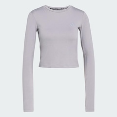 Camiseta adidas Manga Longa adi365 Running Essentials Feminina - Foto 2