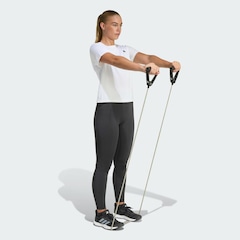 Camiseta Gola Careca adidas Workout Essentials Feminina - Foto 4