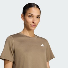 Camiseta Gola Careca adidas Workout Essentials Feminina - Foto 5