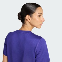 Camiseta Gola Careca adidas Workout Essentials Feminina - Foto 6